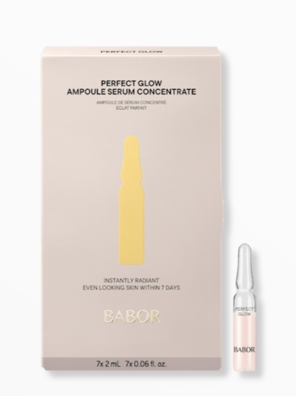 BABOR Perfect Glow Ampoule Serum Concentrate - NWOB